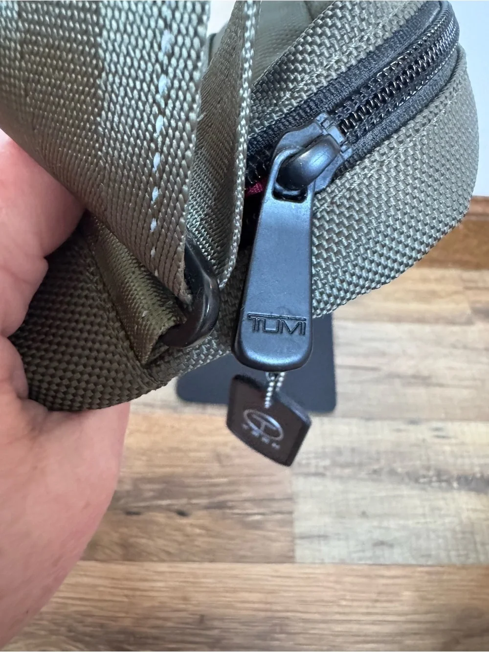 Y2K Vintage Tumi T-Tech Data Gorpcore Tactical Olive Ballistic Crossbody Bag